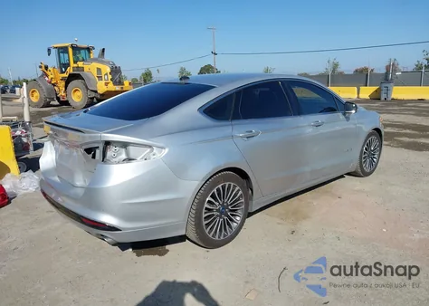 2018 Ford Fusion Hybrid Titanium из США, поврежденный, VIN 3FA6P0RUXJR242068